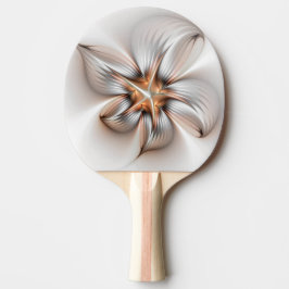 Blommigt Elegance Modern Abstrakt Fractal Art Pingisracket
