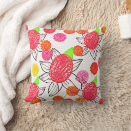 Blommigt Elegance Symphony Mönster Kudde