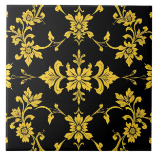 Blommigt Elegant lyx Modern samling Kakelplatta