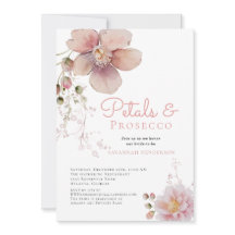 Blommigt Elegant Petals och Prosecco Möhippa