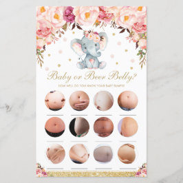  Blommigt Elephant What's in your Mobil Game