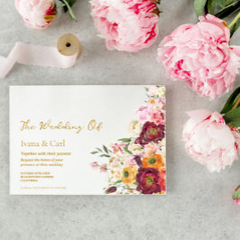 BLOMMIGT Embrace Matrimony Bröllop Inbjudningar