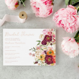 BLOMMIGT Embrace Matrimony Inbjudningskort för möh