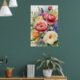Blommigt Enchantment Poster
