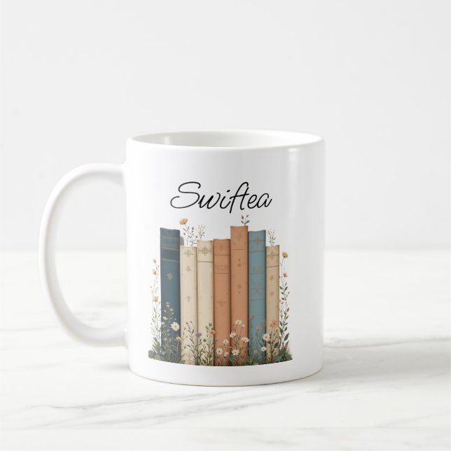 Blommigt Eras "Swiftea" Accent Coffee Mugg [Taylor (Vänster)