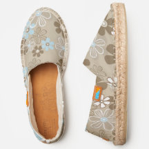 Blommigt Espadrilles