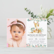 Blommigt Eucalyptus Cute Kangaroo Birthday Photo