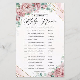 blommigt eucalyptus guld Celebrity Barn namn