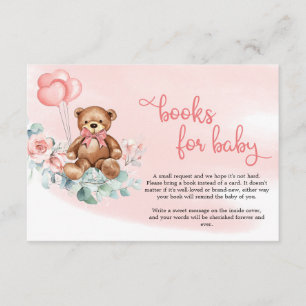 Blommigt Eucalyptus Utandning Nalle Baby Tilläggskort