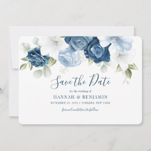 Blommigt Eucalyptus Watercolor Greenery Spara Datumet