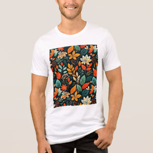 Blommigt Exotic Flowers Mönster-24193 T Shirt
