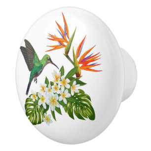 Blommigt Fåglar till Paradise och Humming Bird Knopp