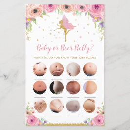 Blommigt Fairy Baby Predictions and Advice Activit