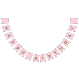 Blommigt Fairy Butterfly Grattis på födelsedagen b Vimplar