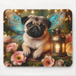 Blommigt Fairy Mouse Pad Musmatta