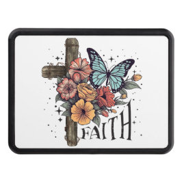 Blommigt Faith Kor Dragkroksskydd