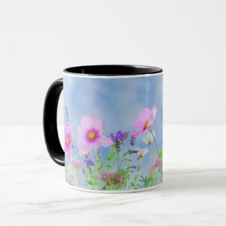 Blommigt Fält Bliss Mugg