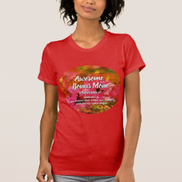 Blommigt FANTASTISK BONUS MAMMA Proverbs 31 T Shirt
