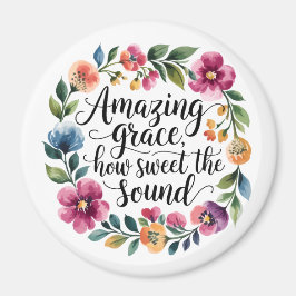 Blommigt Fantastisk Grace Magnet