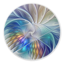 Blommigt Fantasy, färglös Abstrakt Fractal Flower Knopp