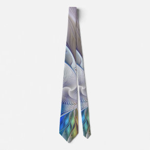 Blommigt Fantasy, färglös Abstrakt Fractal Flower Slips
