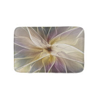 Blommigt Fantasy Guld Eggplant Abstrakt Fractal Ar