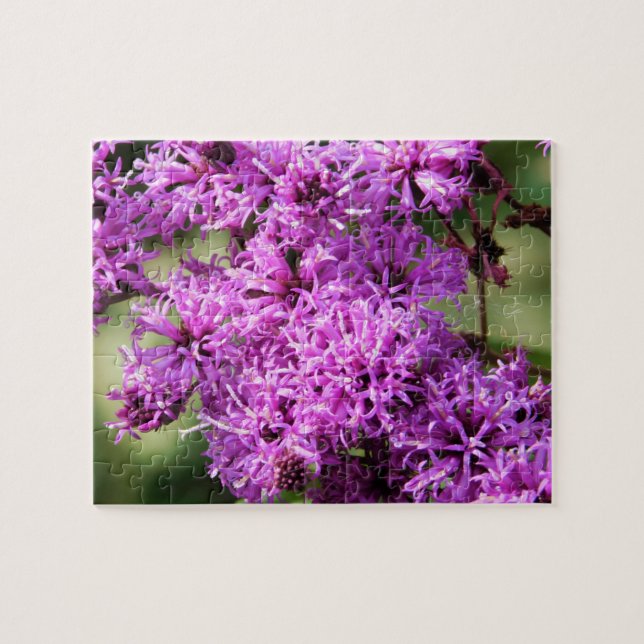 Blommigt Fantasy Pussel (Horisontell)