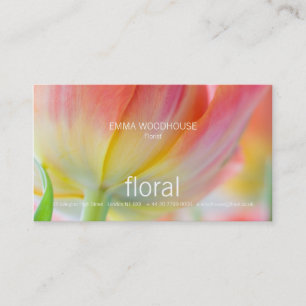 Blommigt - färger av vårvisitkorten visitkort