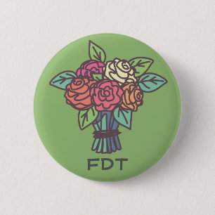 Blommigt FDT-knapp Knapp