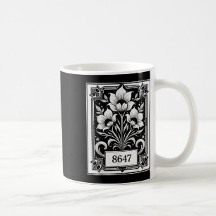 Blommigt Feminist 8647 Anti-trump Human Höger Löns Kaffemugg