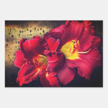 Blommigt: Figursätta Pappert Lakan