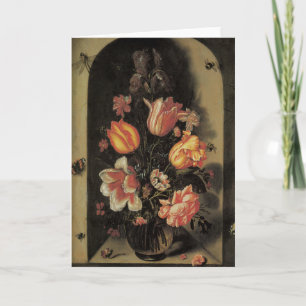 Blommigt Fine Art Note-kort Kort