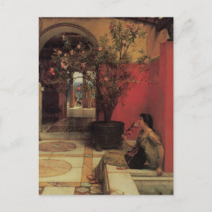 Blommigt Fine Art-vykort Vykort