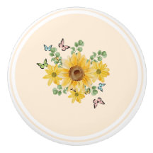 blommigt-fjäril för kermisk ritknapp