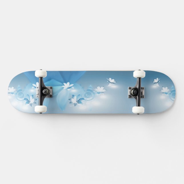 Blommigt Flo Skateboard (Horz)