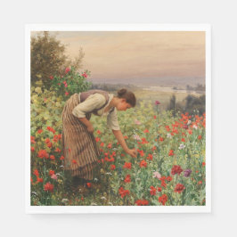 Blommigt (Flower Fält) Pappersservett