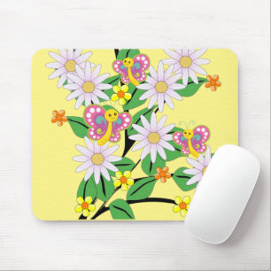 Blommigt Flowers Butterfly Mouse Pad! Musmatta