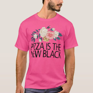Blommigt Flowers Cute Kärlek Funny Pizza är ett ny T Shirt