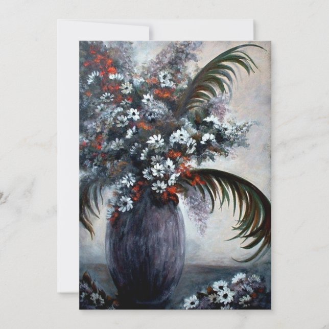 Blommigt Flowers Fragile Beauties av AmyLyn Bihrle Inbjudningar (Framsida)