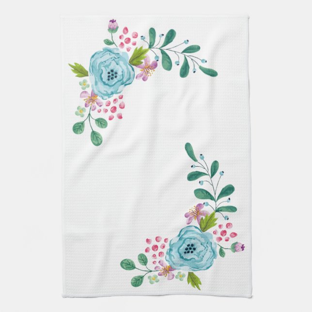 Blommigt Flowers Kitchen Hand Towel Kökshandduk (Vertikal)