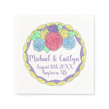 Blommigt Flowers Ro Möhippa Bröllop kummel