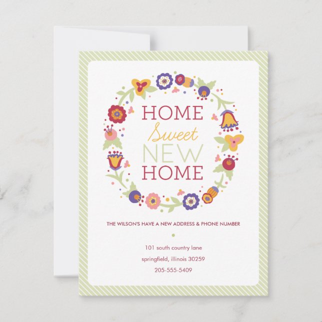 Blommigt Flytta av andedräkt Meddelande (Framsida)