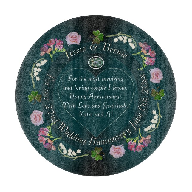 Blommigt för anpassningsbar av händelse (Framsidan)