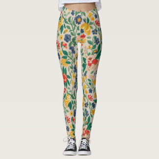 Blommigt för balder leggings