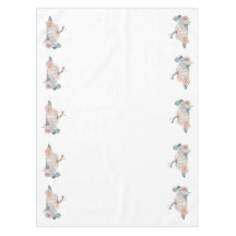 Blommigt för bebisdusch av Cream vattenfärgspumpa