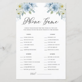 Blommigt för blå vattenfärg Vad är på ditt Mobila 