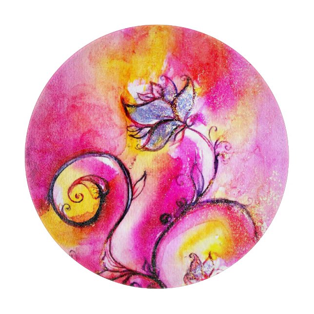 BLOMMIGT FÖR BLÖDOR AV VIKTIG Rosa-Gult (Framsidan)