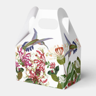 Blommigt för blomma för Hummingbirdfågelkaprifo Presentaskar