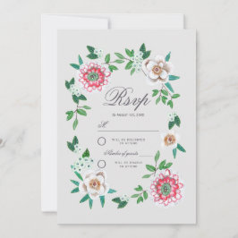 Blommigt för botaniskt Grått och grönt | OSA Spara Datumet