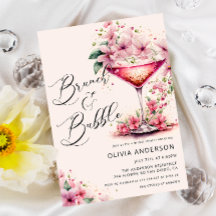 Blommigt för Brunch och Bubly Möhippa